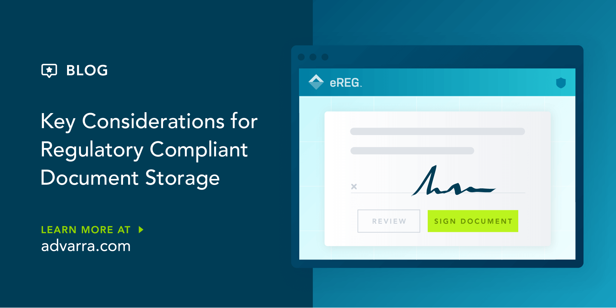 Key Considerations For Regulatory Compliant Document Storage   KeyConsiderations ERegBlog SocialImage Jan28@2x 